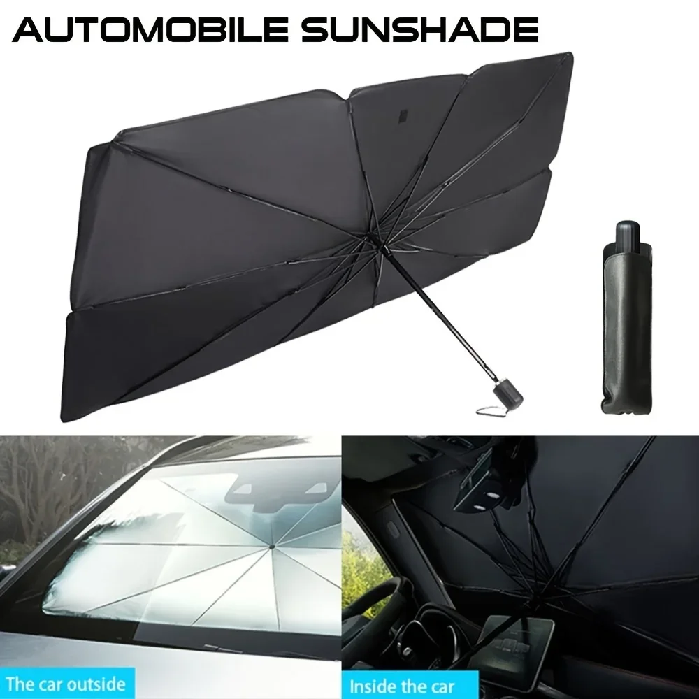pare soleil de voiture pliant, pare brise, parasol avant, type pare soleil pour fenêtre de voiture, accessoires de protection solaire d'été pare soleil de voiture pliant, pare brise, parasol avant, type pare soleil pour fenêtre de voiture, accessoires de protection solaire d'été