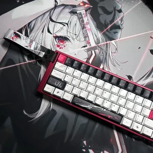 130 touches Yuki Aim japonais Anime colorant Sublimation PBT Keycap Cherry profil clavier personnalisé Keycap pour MX commutateurs clavier de jeu