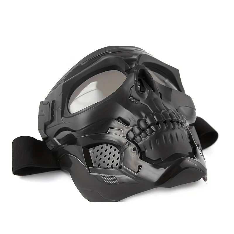 masque de crâne de moto, lunettes coupe vent, lunettes d'équitation pour sports de plein air, accessoires d'halloween, masque tactique coupe vent masque de crâne de moto, lunettes coupe vent, lunettes d'équitation pour sports de plein air, accessoires d'halloween, masque tactique coupe vent
