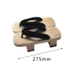 sabots japonais en bois, pantoufles de maison traditionnelles légères et portables, sandales, chaussures japonaises pour dortoir, plage d'été, voyage quotidien