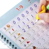Cahier d’écriture magique pour enfants avec autocollants, jouets de calligraphie Montessori, cahier anglais, nettoyage et stylos, 1 ensemble, 4 pièces Cahier d’écriture magique pour enfants avec autocollants, jouets de calligraphie Montessori, cahier anglais, nettoyage et stylos, 1 ensemble, 4 pièces