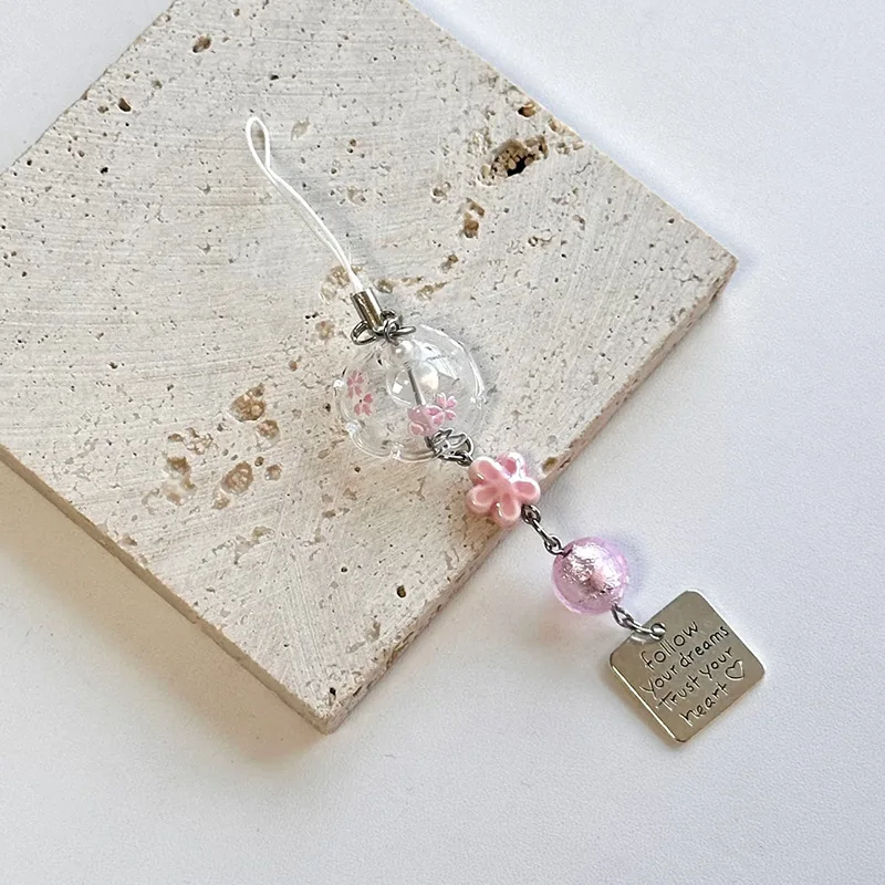 porte clés sakura windbell rose pour femmes, breloques d'appareil photo, lanière de téléphone portable, accessoires de bricolage kawaii, cadeau d'anniversaire pour couple porte clés sakura windbell rose pour femmes, breloques d'appareil photo, lanière de téléphone portable, accessoires de bricolage kawaii, cadeau d'anniversaire pour couple