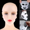 couverture de masque en silicone, masque fixe monté sur l'oreille pour hydrater et absorber l'essence, outil de soins du visage réutilisable