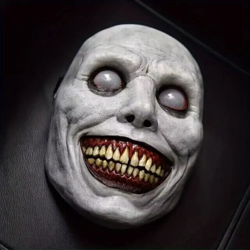 accessoires de cosplay, masque de carnaval pour hommes, déguisement de démons souriants, masques faciaux d'horreur, masque d'halloween effrayant le mal accessoires de cosplay, masque de carnaval pour hommes, déguisement de démons souriants, masques faciaux d'horreur, masque d'halloween effrayant le mal