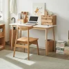 poubelle en bois de style japonais de grande capacité, poubelle décorative moderne pour la maison, panier en papier pour salon