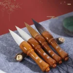 Brosse à cheveux en forme de trémie, pour la pratique de la calligraphie chinoise Brosse à cheveux en forme de trémie, pour la pratique de la calligraphie chinoise
