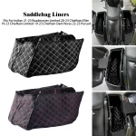 Doublures de sacoche de moto, Inserts de sac pour Indian Roadmaster Pursuit Chieftain Elite Dark Horse 2019 – 23 doublure étirée pour bagages