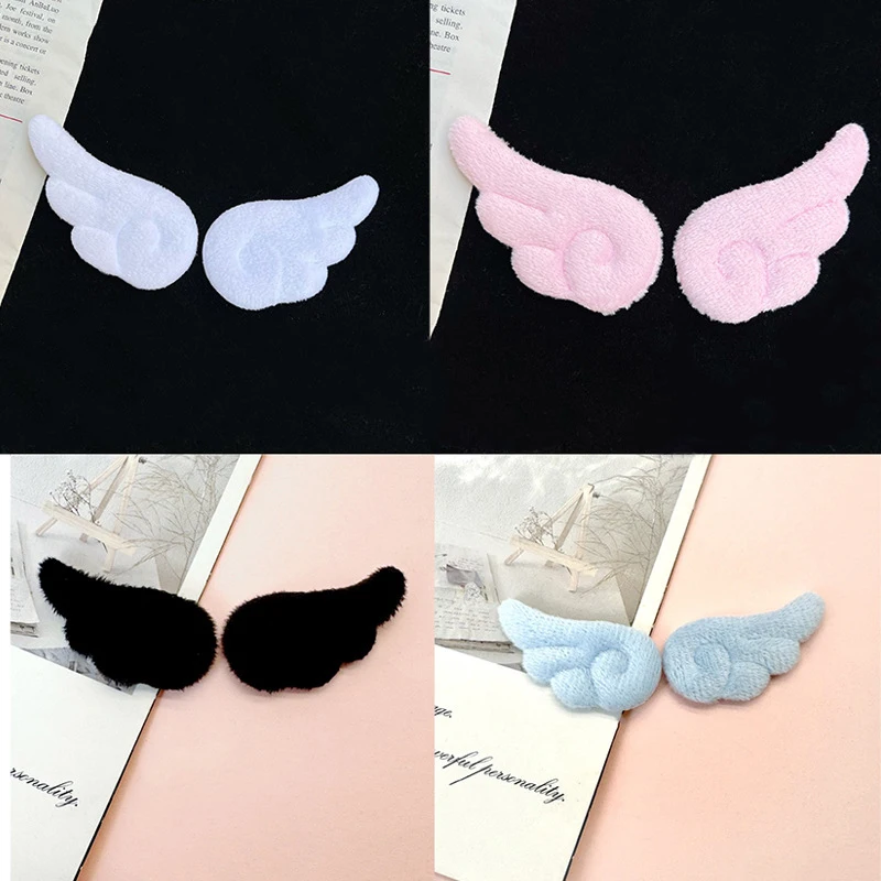 broche ailes d'ange en peluche japonaise, 4 paires, badge y2k, sac à ailes d'ange moelleuses, décoration faite à la main, épingle douce, poupée cosplay broche ailes d'ange en peluche japonaise, 4 paires, badge y2k, sac à ailes d'ange moelleuses, décoration faite à la main, épingle douce, poupée cosplay