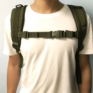 Nouveau sac à dos avec boucle de poitrine, accessoires à boucle extensible, ceinture en Nylon résistante à l&rsquo;usure, boucle japonaise, fournitures de bagages en plastique