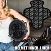 doublure de casque de moto respirante, coussin de casque anti transpiration, séchage rapide, doublure intérieure