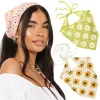 Crochet bandeau pour femmes tricot impression Bandanas Turban bandeaux mode nouveaux bandeaux élastiques accessoires de cheveux Crochet bandeau pour femmes tricot impression Bandanas Turban bandeaux mode nouveaux bandeaux élastiques accessoires de cheveux