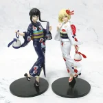 Lycoris recul Yukata tenue figurines: Nishikigi Chisato, Inoue Takina Anime fille figurines d’exposition japonais Kimono modèle jouet cadeau Lycoris recul Yukata tenue figurines: Nishikigi Chisato, Inoue Takina Anime fille figurines d’exposition japonais Kimono modèle jouet cadeau