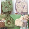 style japonais écharpe châle bouton anime foulards bureau vacances shopping mode épais double face hiver chaud écharpe double usage