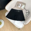 jupe rayée femme y2k japonais harajuku high street office college années 2000 style rétro a ligne mini jupe vêtements 2025 noir