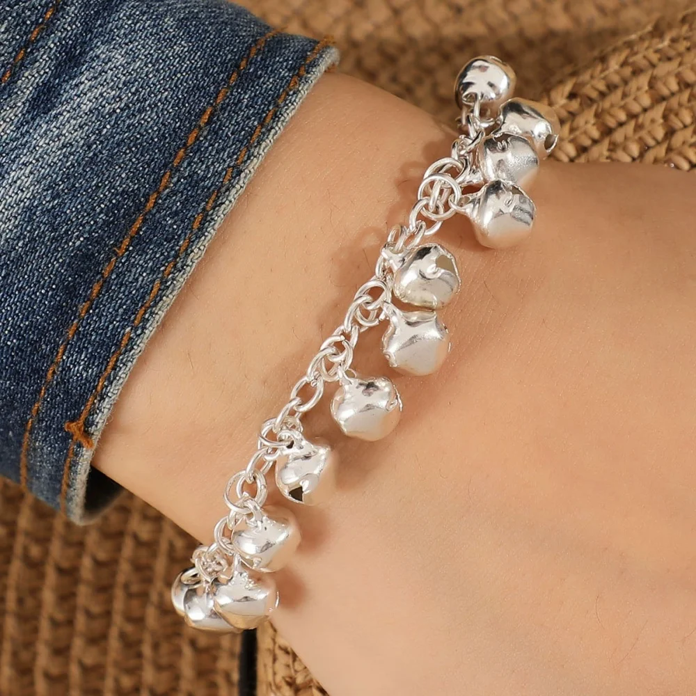 bracelets de mode bracelets populaires japonais et coréens, bijoux en argent simples et exquis bracelets dingdang vente en gros fre bracelets de mode bracelets populaires japonais et coréens, bijoux en argent simples et exquis bracelets dingdang vente en gros fre