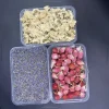 roses de jasmin 100% naturelles, fleurs séchées pour décoration de fête, fabrication de bougies, pendentif en résine et cristal