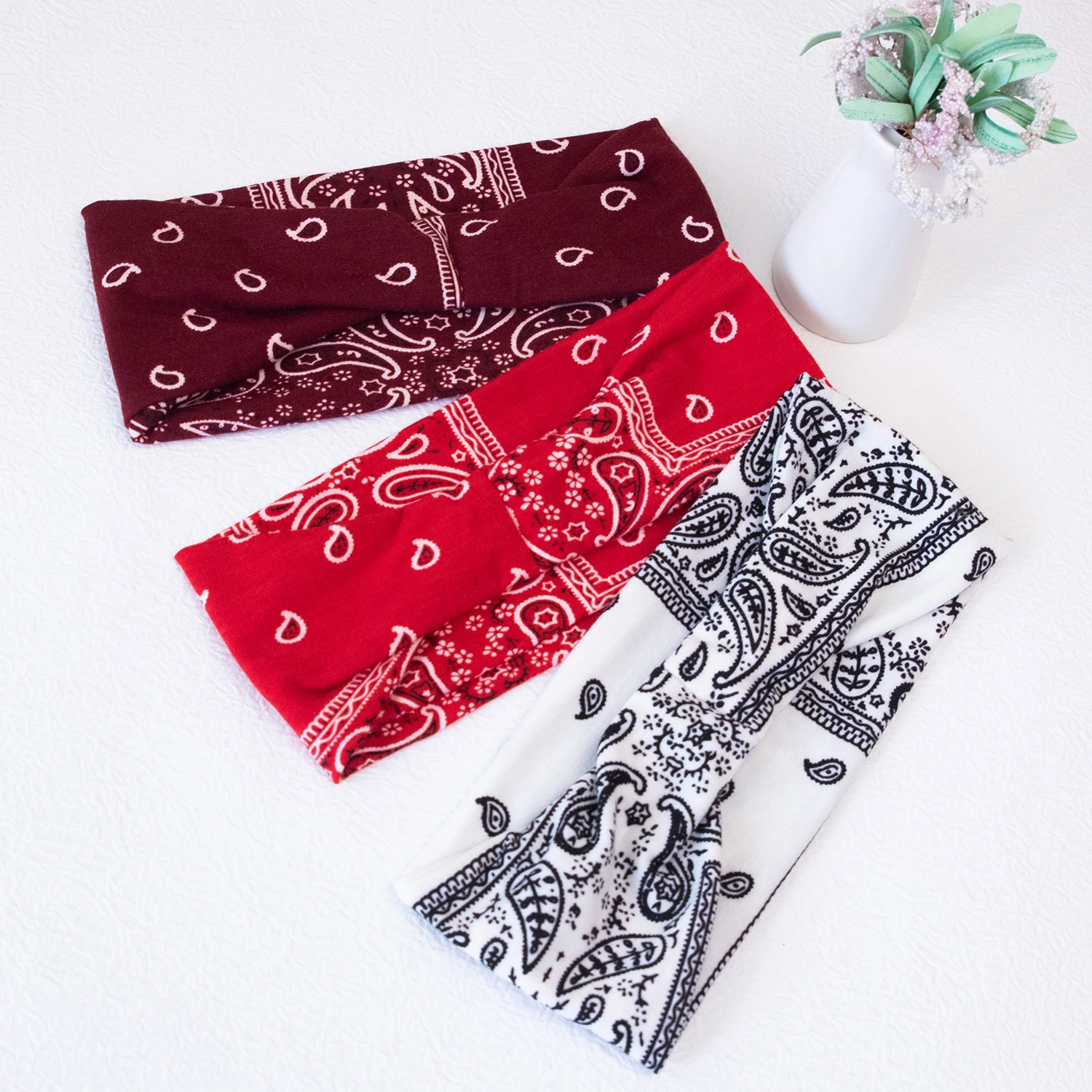 boho bandeaux paisley bandes de cheveux noué turban bandeau extensible torsion bandeau rayure tissu bandeaux pour femmes et filles boho bandeaux paisley bandes de cheveux noué turban bandeau extensible torsion bandeau rayure tissu bandeaux pour femmes et filles