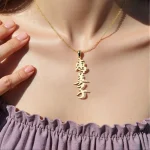 Dreamtimes spécial japonais Kanji collier nom japonais collier personnalisé japonais collier personnalisé japonais collier Dreamtimes spécial japonais Kanji collier nom japonais collier personnalisé japonais collier personnalisé japonais collier