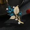 broche orchidée à la mode pour femmes et hommes, épingles à fleurs exquises, bijoux, accessoires tendance, cadeaux de fête, 2025