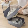 sac à chaussures portable, pochette de rangement de voyage, organisateur de bagages vêtements valise de rangement de maquillage, sac de rangement de chaussures de voyage, pochette de tri