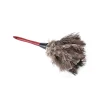 plumeau en plumes d'autruche naturelles, brosse à manche en bois, outil de livres antistatique, nettoyeur de poussière de voiture, meubles ménagers, 55cm