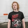 t shirt japonais anime shaman king, ychaînes asakura