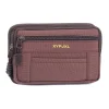 sac banane pour hommes, sac de taille multi compartiments, support pour téléphone portable, sacs en toile avec fermeture éclair, pochette portefeuille pour hommes, outils de voyage