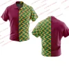 Chemise Demon Slayer Giyuu Tomioka Haori, chemisier de Style Kimono boutonné, manches courtes, unisexe, Streetwear d&rsquo;été