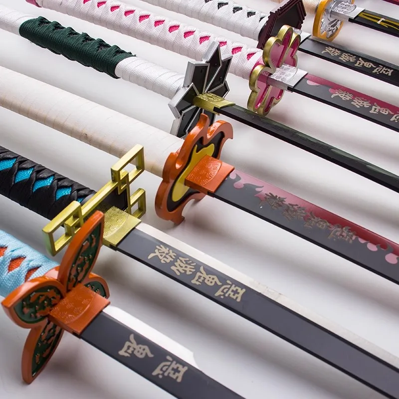 72/104 cm démon slayer katana kimetsu no yaiba lame anime cosplay accessoire tanjirou mitsuri taille réelle japonais katana sabre enfant jouet 72/104 cm démon slayer katana kimetsu no yaiba lame anime cosplay accessoire tanjirou mitsuri taille réelle japonais katana sabre enfant jouet
