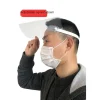 masque facial de protection transparent, écran intégral, couvrant, anti gouttelettes, anti salive, anti poussière, visière anti buée