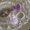 mini vêtements de poupée en peluche de 17cm, accessoires de tenue pour corée kpop exo labubu idole v2, robe de princesse avec nœud, vêtements cadeau