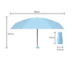 parapluie de ménage soleil mini portable pluie et brillance double usage unisexe voyage avec étui parasol et parapluie femme résistant aux uv