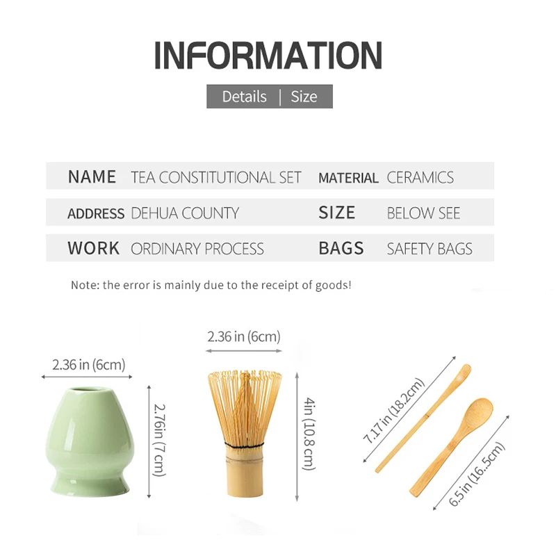 ensemble de 4 fouets matcha, brosse à thé en bambou, support de fouet en céramique, cuillère à thé en bois, outils de fabrication de thé pour la maison, bricolage ensemble de 4 fouets matcha, brosse à thé en bambou, support de fouet en céramique, cuillère à thé en bois, outils de fabrication de thé pour la maison, bricolage
