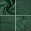 parasol de remplacement en tissu, couverture de parapluie banane de jardin extérieur, auvent de parasol étanche pour parasol à 6 nervures/8 nervures