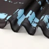Écharpe en satin élégante et colorée, respirante, douce, teint par nouage, foulard ethnique en polyester, quotidien