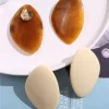 huanzbottles boucles d'oreilles géométriques ovales pour femmes, feuille de résine rapresin, grande taille, personnalité simple exagérée, bijoux de fête, cadeaux pour filles