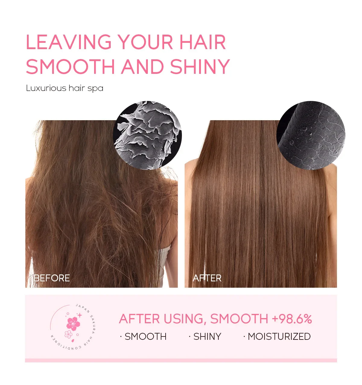 laikou japon sakura shampooing ou après shampooing réparation cheveux endommagés hydratant nourrissant contrôle de l'huile soin de nettoyage des cheveux laikou japon sakura shampooing ou après shampooing réparation cheveux endommagés hydratant nourrissant contrôle de l'huile soin de nettoyage des cheveux