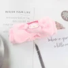 kawaii sanrio hello kitty bandeau en peluche mignon arc ornement cheveux accessoires laver un visage maquillage fournitures accessoires