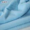 tissu en fausse fourrure de lapin, série de couleurs bleues, 8mm, tissu court en peluche, nappe d'armoire, écharpe d'exposition, poupée en coton, bricolage