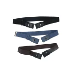 Ceinture élastique sans boucle, sans trace, furtive, sans boucle, décoration japonaise, élastique, sans boucle, Invisible, pour jeans pour dames Ceinture élastique sans boucle, sans trace, furtive, sans boucle, décoration japonaise, élastique, sans boucle, Invisible, pour jeans pour dames