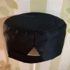 Casquette à Sushi respirante de Style japonais, résistante à l’usure, couleur unie, casquettes à dessus plat, chapeau de Chef en maille confortable Casquette à Sushi respirante de Style japonais, résistante à l’usure, couleur unie, casquettes à dessus plat, chapeau de Chef en maille confortable