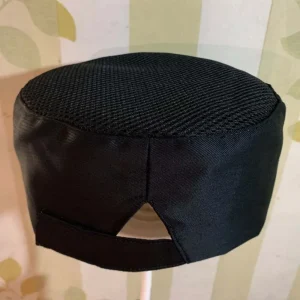 Casquette à Sushi respirante de Style japonais, résistante à l’usure, couleur unie, casquettes à dessus plat, chapeau de Chef en maille confortable Casquette à Sushi respirante de Style japonais, résistante à l’usure, couleur unie, casquettes à dessus plat, chapeau de Chef en maille confortable