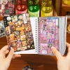 autocollants de papeterie japonais découpés, 20/30 feuilles, autocollant décoratif de dessin animé rétro, fournitures de scrapbooking faites à la main pour journal intime