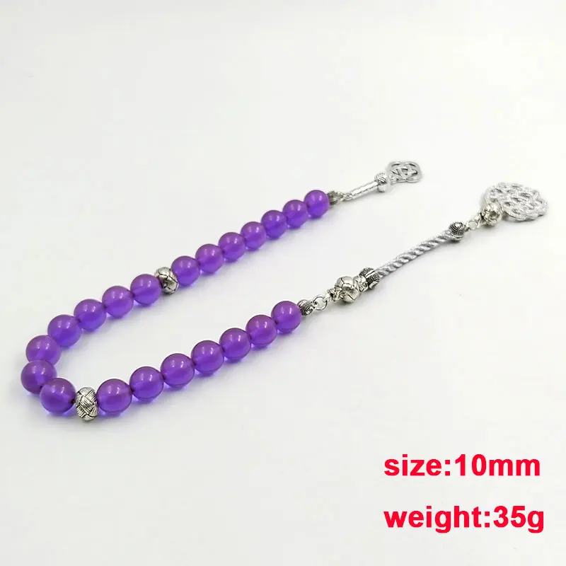 tasbih – bracelet en résine violette, accessoires à la mode turque, perles de prière à la main, cadeau eid misbaha tasbih – bracelet en résine violette, accessoires à la mode turque, perles de prière à la main, cadeau eid misbaha