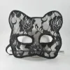halloween cosplay renard chat animal masque dentelle sexy demi visage masque pour les yeux femmes jouets érotiques pour couple