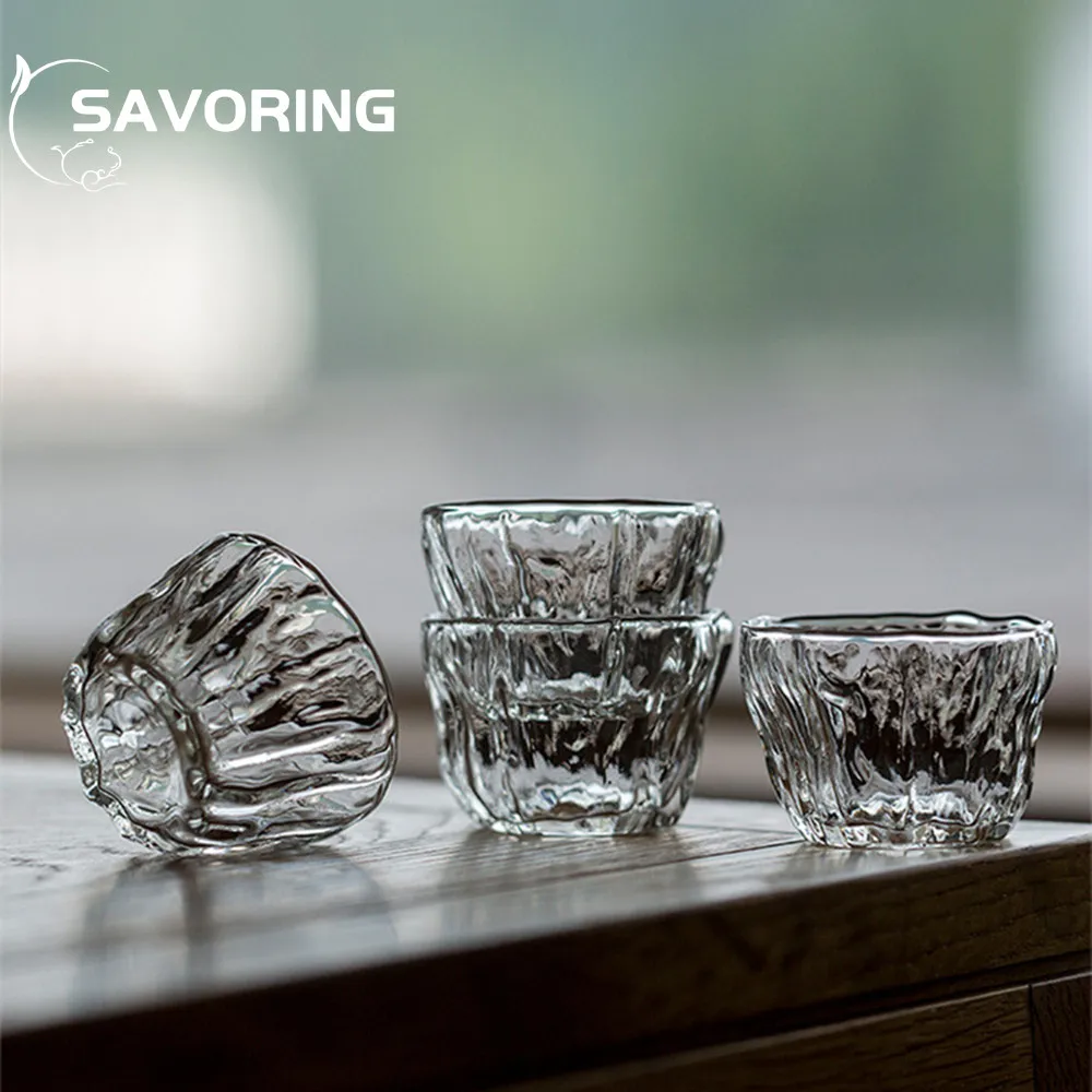 Tasse à thé en verre transparent résistant à la chaleur, motif marteau japonais, tasse personnelle, verres à vin, thé Kung Fu, ménage Tasse à thé en verre transparent résistant à la chaleur, motif marteau japonais, tasse personnelle, verres à vin, thé Kung Fu, ménage