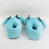 hatsune miku pantoufles de maison pour femmes bottes de neige de haute qualité à la mode moelleux chaud plus doublé bout fermé pantoufles souples chaussures d'hiver