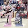 Naruto acrylique ornement Haruno Sakura Sasuke Anime figurine voiture bureau décoration modèle jouet cadeaux d&rsquo;anniversaire pour les Fans de Naruto