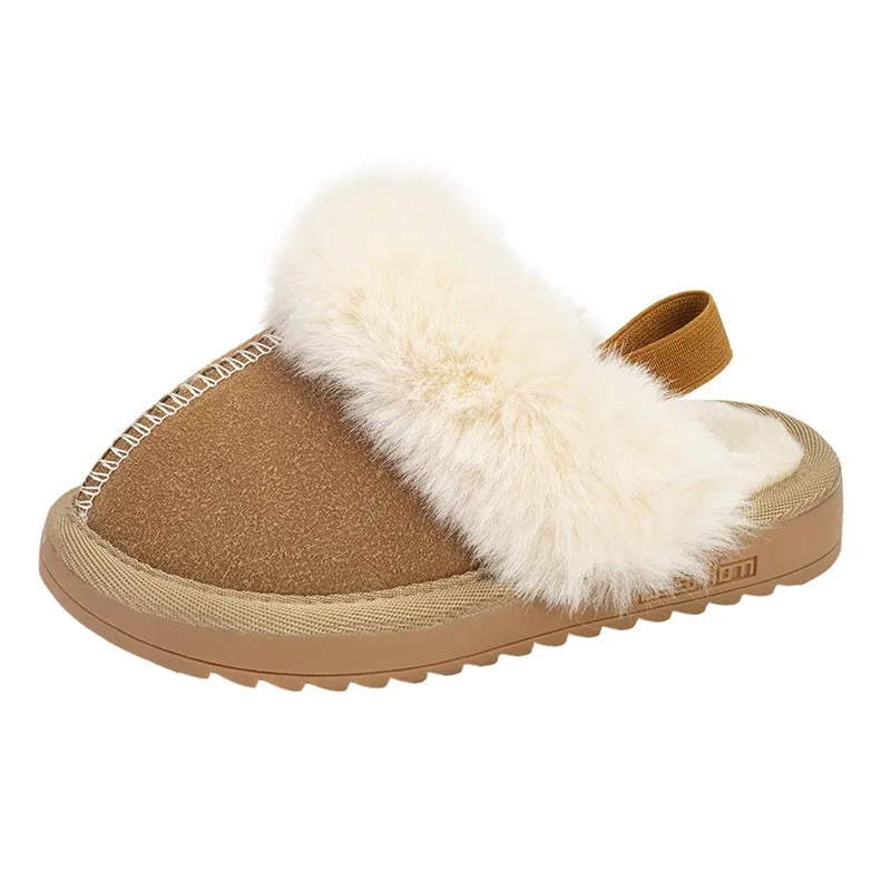 pantoufles en laine japonaises simples pour garçons et filles, chaussures décontractées à la mode pour enfants, pour intérieur et extérieur, assorties avec tout, 2022 pantoufles en laine japonaises simples pour garçons et filles, chaussures décontractées à la mode pour enfants, pour intérieur et extérieur, assorties avec tout, 2022