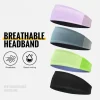 Bandeau sueur pansement Sport tête bandeau de cheveux entraînement Tennis Fitness Jog basket-ball course femmes hommes bandeau